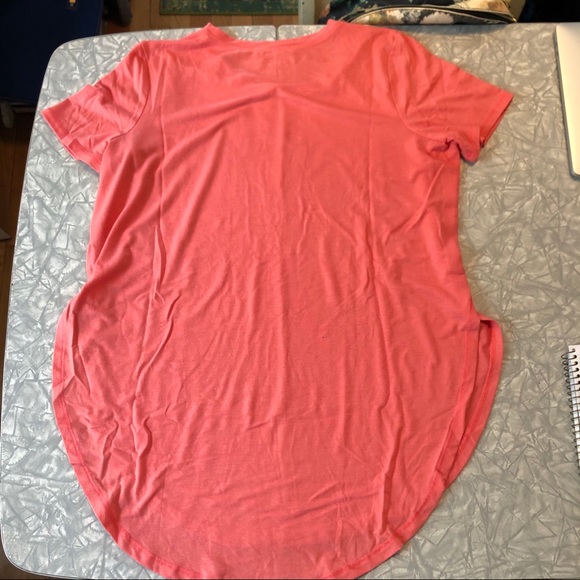 Mudd Coral Tunic Long Tee - Picture 2 of 3